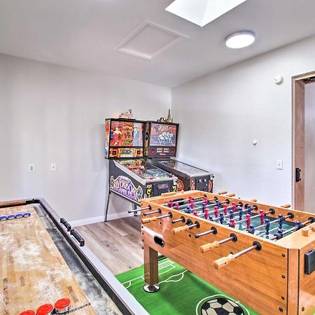 Pinetop Creekside Cabin Secret Game Room! Bagian luar foto