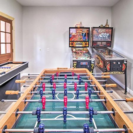 Pinetop Creekside Cabin Secret Game Room! Bagian luar foto