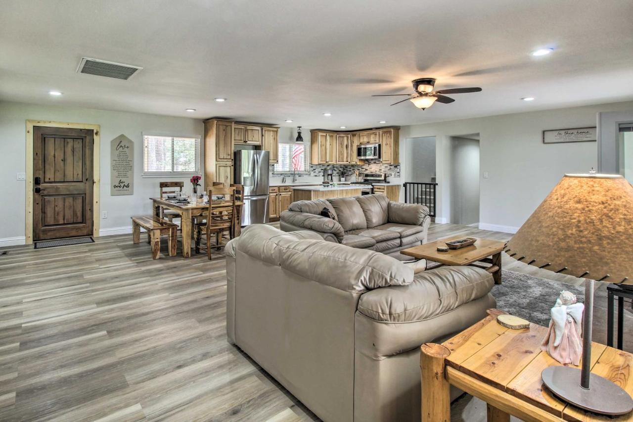 Pinetop Creekside Cabin Secret Game Room! Bagian luar foto