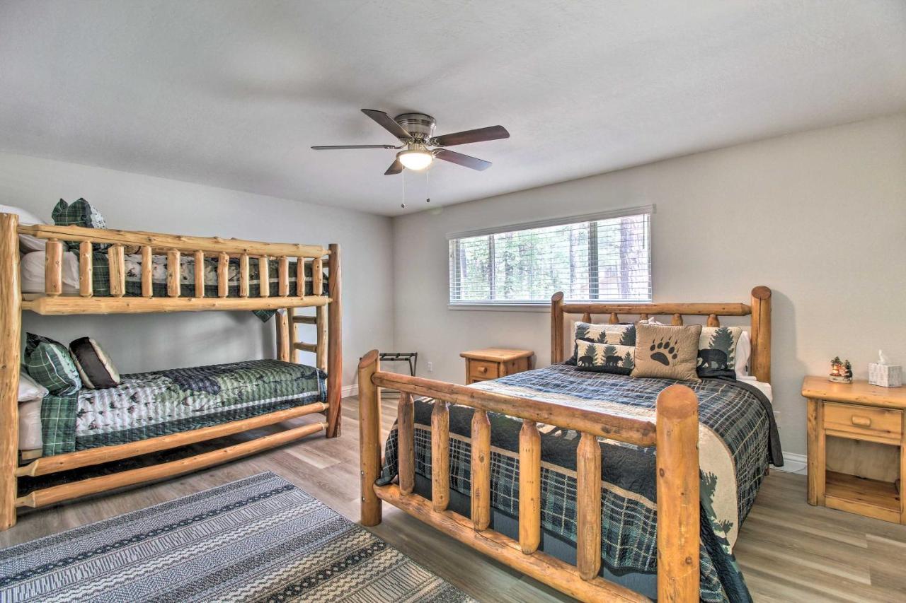 Pinetop Creekside Cabin Secret Game Room! Bagian luar foto