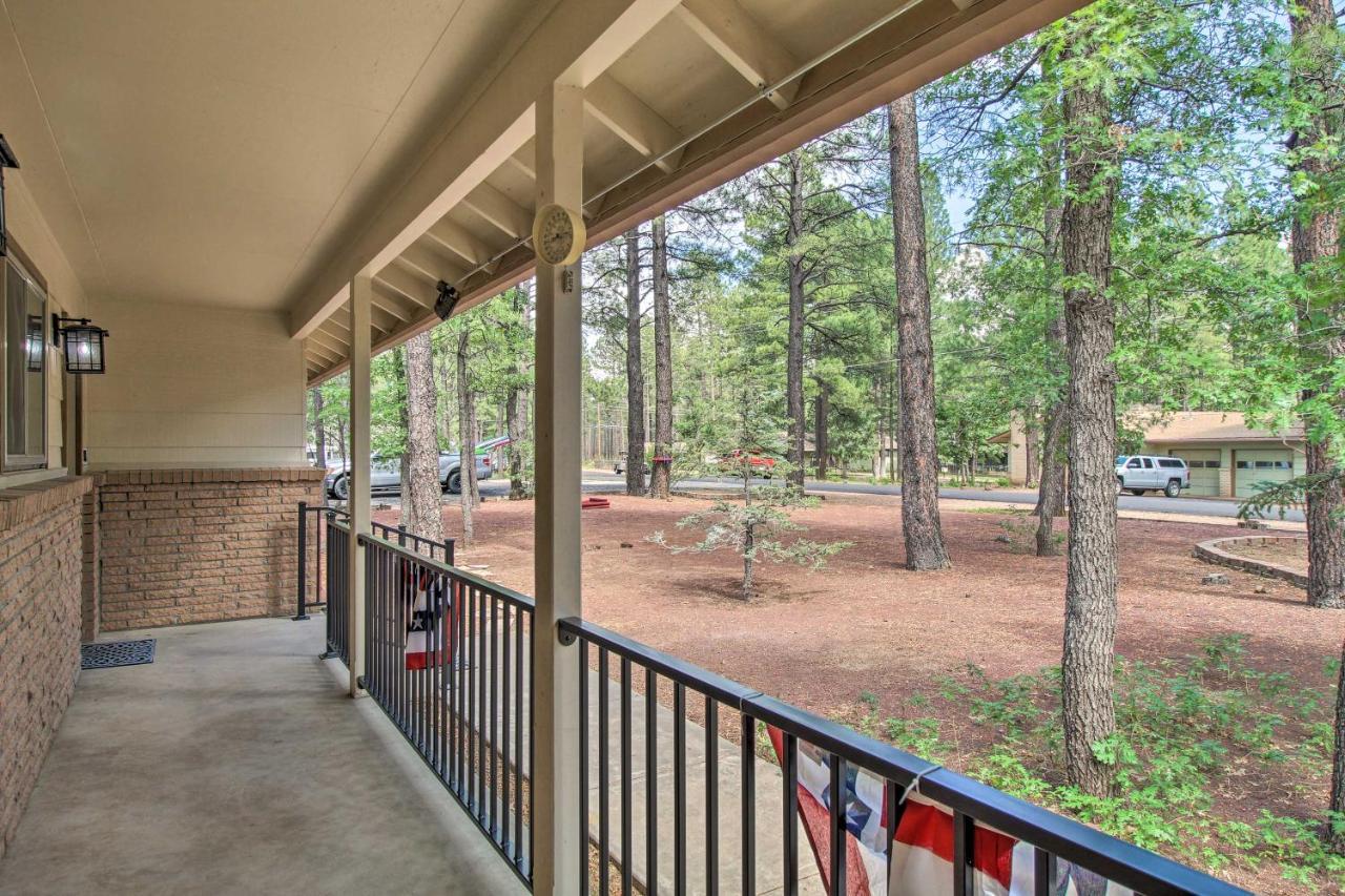 Pinetop Creekside Cabin Secret Game Room! Bagian luar foto