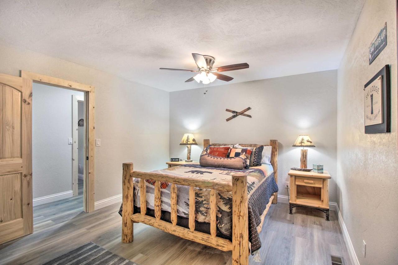 Pinetop Creekside Cabin Secret Game Room! Bagian luar foto