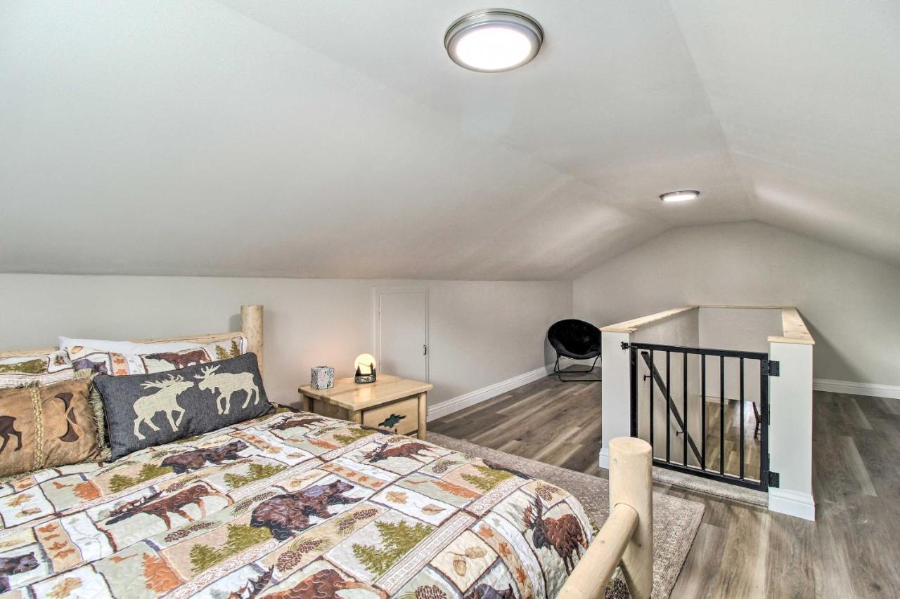 Pinetop Creekside Cabin Secret Game Room! Bagian luar foto
