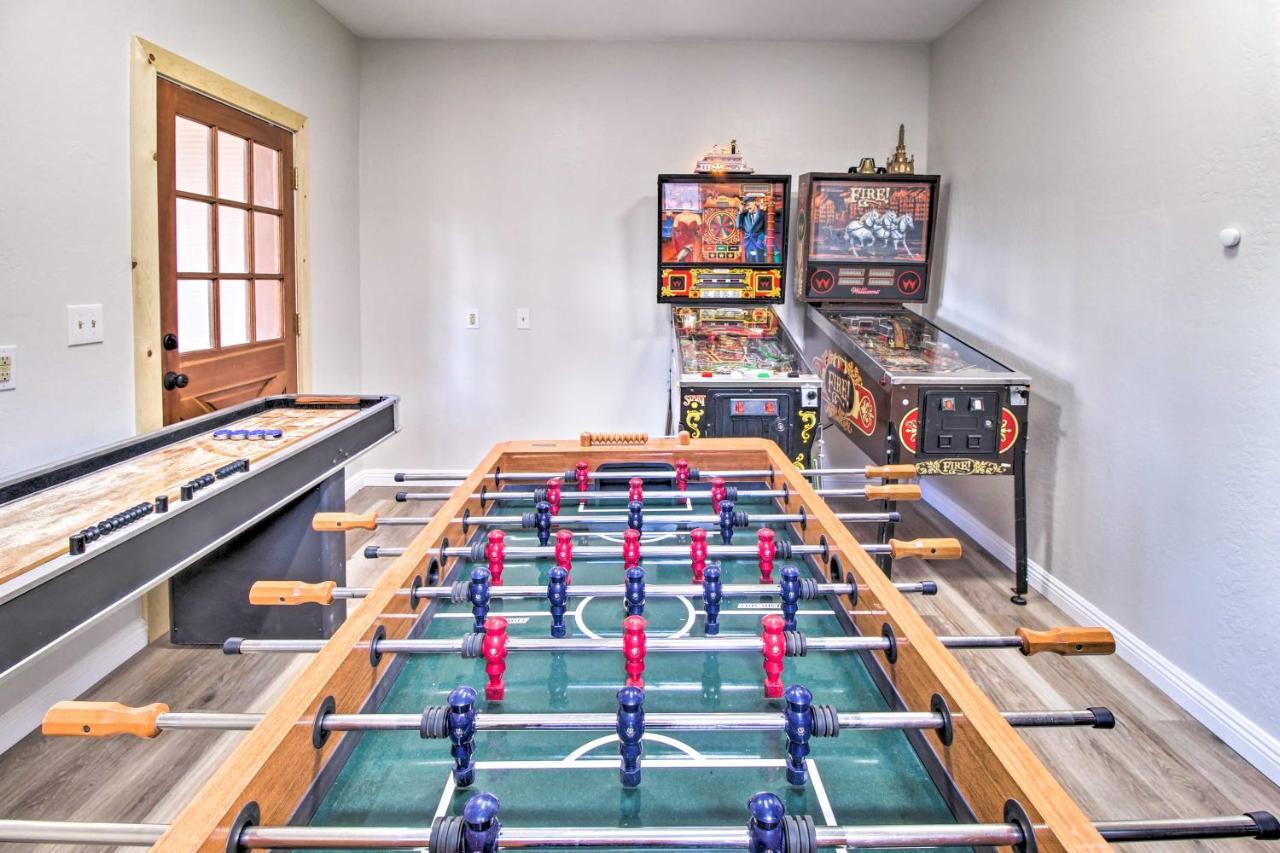 Pinetop Creekside Cabin Secret Game Room! Bagian luar foto
